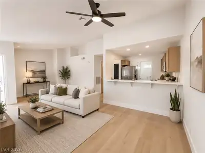 1800 Edmond Street 201 Living Room