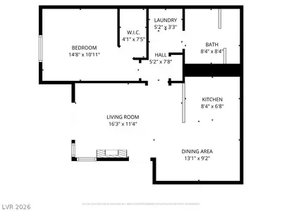 2201 Ramsgate Drive 923 Floor Plan