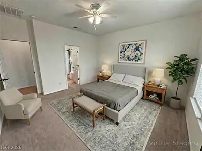 3529 East Polk Avenue Bedroom