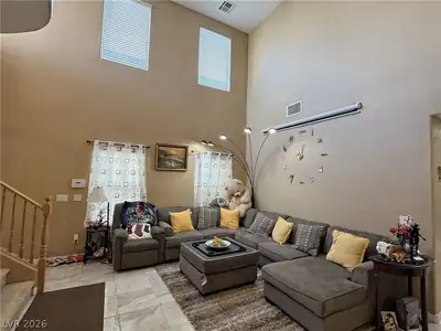 6041 Glenborough Street, Las Vegas, NV 89115 Living Room