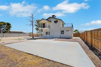 4201 Bradley Road, Las Vegas, NV 89130 Back of Structure