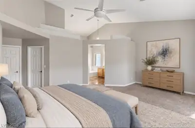 695 North Pearl Island Drive Primary Bedroom