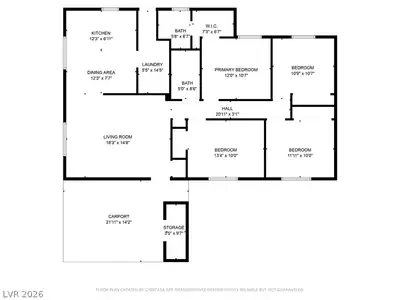 4629 San Circle, Las Vegas, NV 89120 Floor Plan