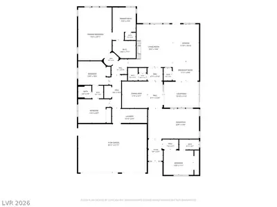 10750 Del Rudini Street, Las Vegas, NV 89141 Floor Plan