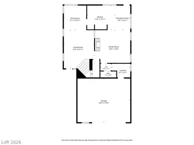 7225 Old Mission Drive, Las Vegas, NV 89128 Floor Plan
