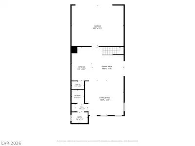 1120 Frye Mesa Avenue, North Las Vegas, NV 89086 Floor Plan