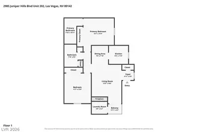 2985 Juniper Hills Boulevard 202 Floor Plan