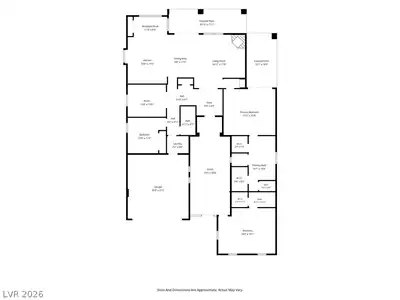 3817 Cackling Goose Drive, North Las Vegas, NV 89084 Floor Plan
