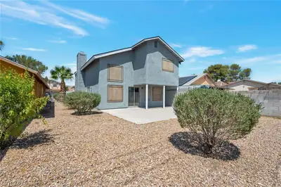 3825 Summer Breeze Circle, Las Vegas, NV 89108 Back of Structure