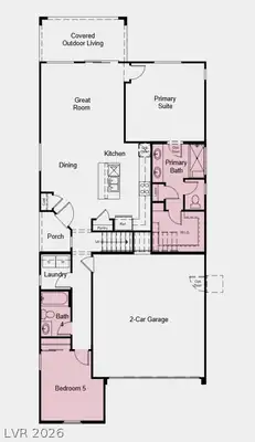 331 Adufe Place, Henderson, NV 89015 Floor Plan