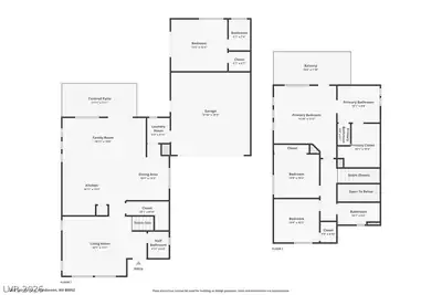 2360 Spirito Avenue, Henderson, NV 89052 Floor Plan