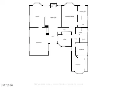 3128 Donnegal Bay Drive, Las Vegas, NV 89117 Floor Plan