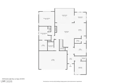 10578 Golden Light Way, Las Vegas, NV 89135 Floor Plan