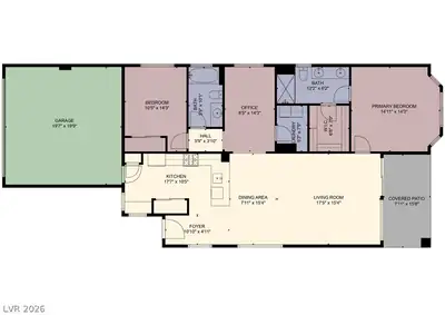945 Outlook Trail, Mesquite, NV 89034 Floor Plan
