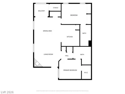 8985 South Durango Drive 1167 Floor Plan