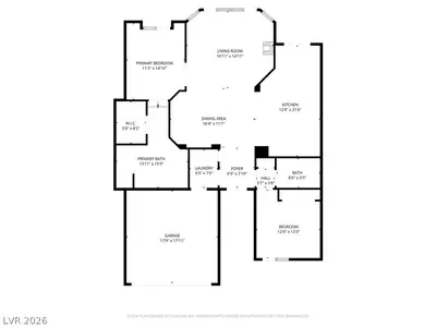 7146 Mission Hills Drive, Las Vegas, NV 89113 Floor Plan