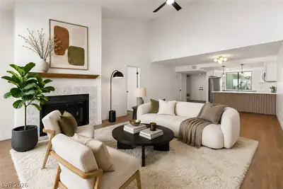 4567 Madreperla Street, Las Vegas, NV 89121 Living Room