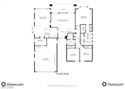 10344 Villa Ridge Drive Floor Plan