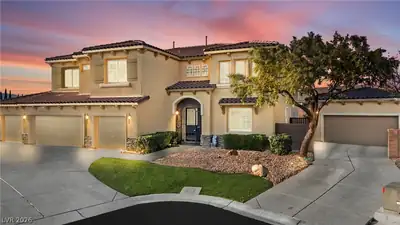 6382 Hermes Stables Court, Las Vegas, NV 89131 Front of Structure