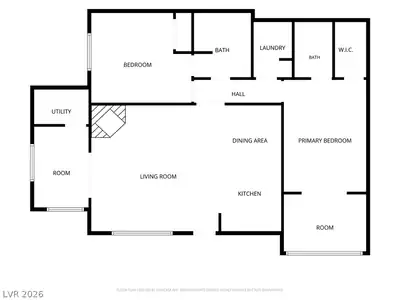 1412 Santa Margarita Street A Floor Plan