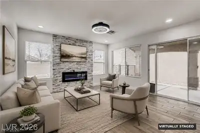 1601 Vespertina Court, Las Vegas, NV 89128 Living Room