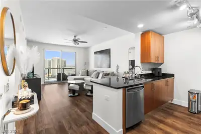 200 West Sahara Avenue 2506 Living Room