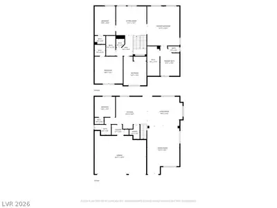 1206 Golden Spike Court, Henderson, NV 89014 Floor Plan