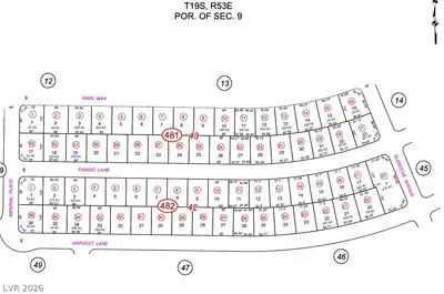 800 West Fangio Lane Plat Map