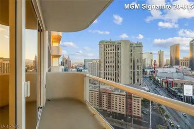 125 East Harmon Avenue 2015 Balcony