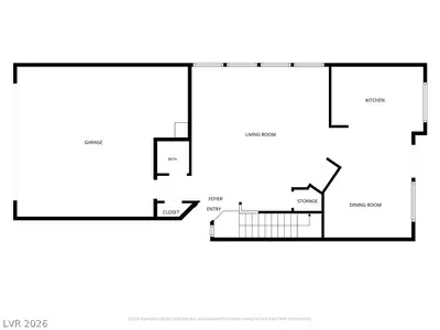 9594 Parvin Street, Las Vegas, NV 89123 Floor Plan