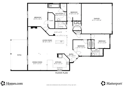 846 Holly Lake Way Floor Plan