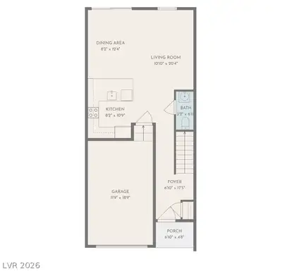 4597 Honey Hills Avenue, Las Vegas, NV 89141 Floor Plan