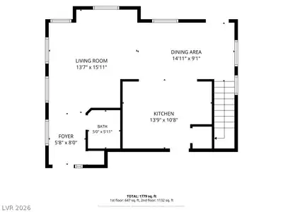10645 Lessona Street, Las Vegas, NV 89141 Floor Plan