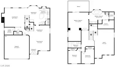 472 Crocus Hill Street, Las Vegas, NV 89138 Floor Plan