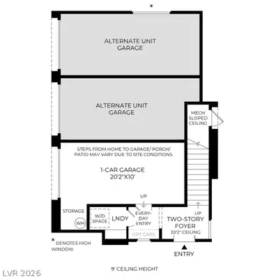 11333 West Charleston Boulevard 1019 Floor Plan