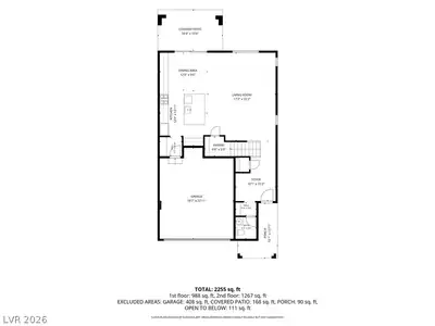 10770 Searchers Avenue, Las Vegas, NV 89129 Floor Plan