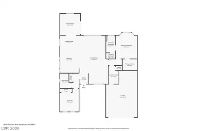 2571 Thatcher Avenue, Henderson, NV 89052 Floor Plan