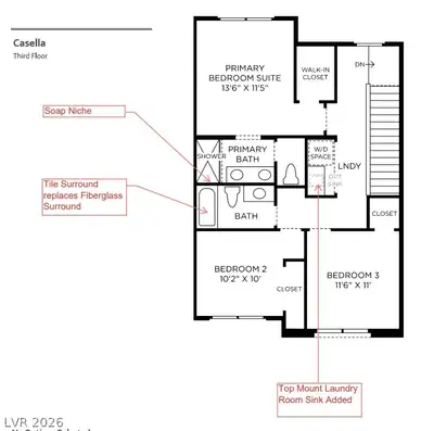 654 Talon Ridge Street Floor Plan