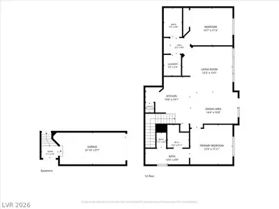 4660 Moonbow Avenue 101 Floor Plan