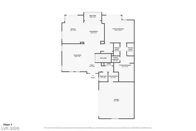 8371 Plum Creek Court, Las Vegas, NV 89113 Floor Plan