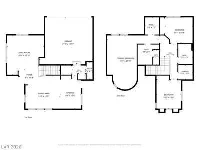 11375 Corsica Mist Avenue, Las Vegas, NV 89135 Floor Plan