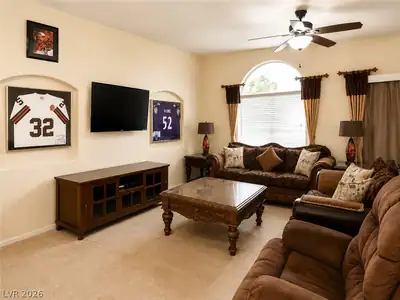 7642 Plunging Falls Drive, Las Vegas, NV 89131 Living Room