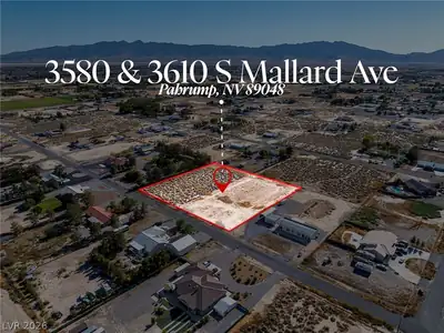 3580 Mallard Avenue, Pahrump, NV 89048 Lot