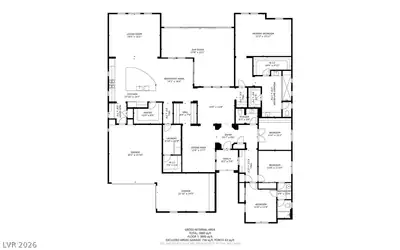 6333 Orto Vaso Avenue, Las Vegas, NV 89131 Floor Plan