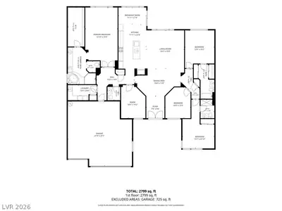 2557 Forest City Drive Floor Plan