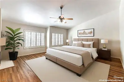 5736 Willowcreek Road, North Las Vegas, NV 89031 Primary Bedroom