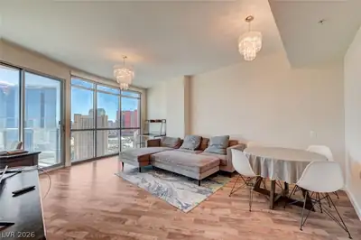 200 West Sahara Avenue 3205 Living Room