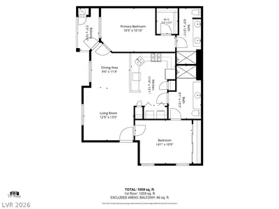 10245 South Maryland Parkway 279 Floor Plan