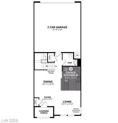 1940 Hydrangea Place, Las Vegas, NV 89106 Floor Plan