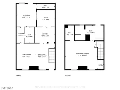 3978 Voxna Street, Las Vegas, NV 89119 Floor Plan